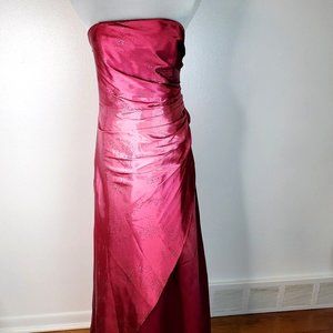JUMP Apparel by Wendye Choitin Pink Tones Sleeveless Formal Prom Dress Size 9/10